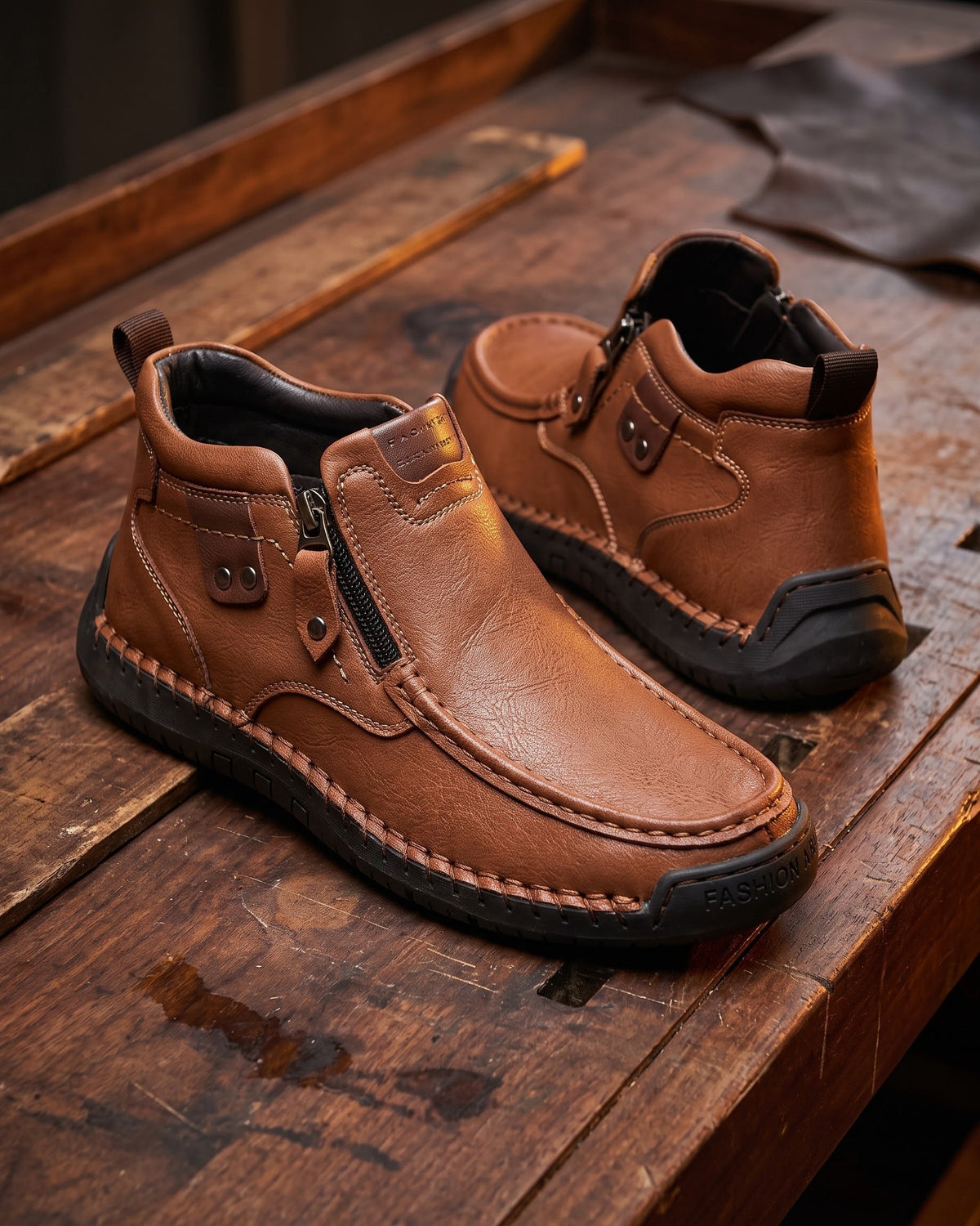Reynaldo Leather Boot