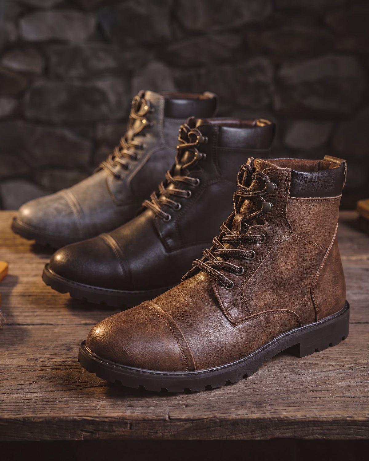Lucio Leather Boot