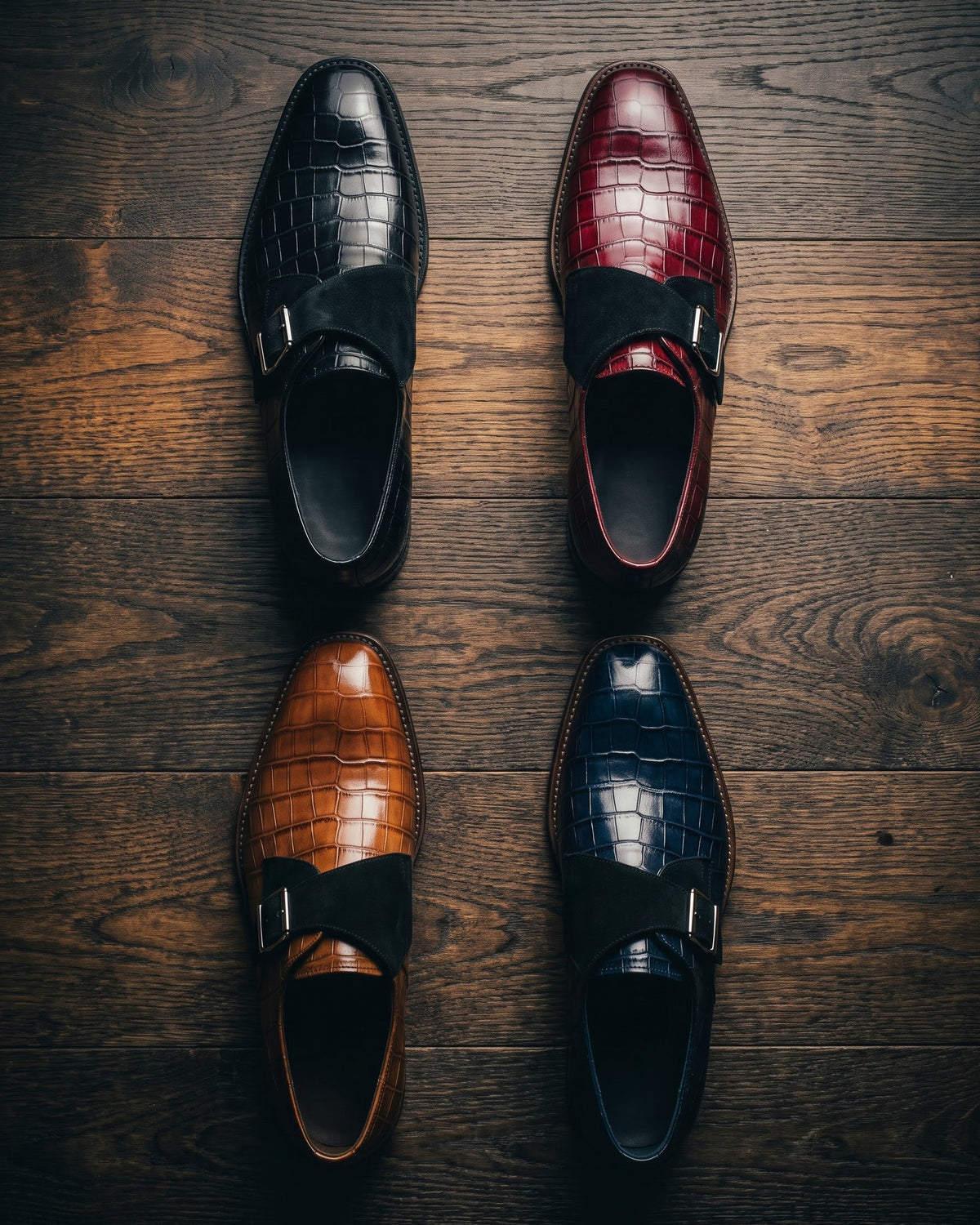 Pablo Leather Monk Strap