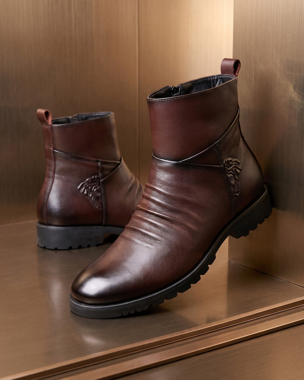 Luciano Leather Chelsea Boot