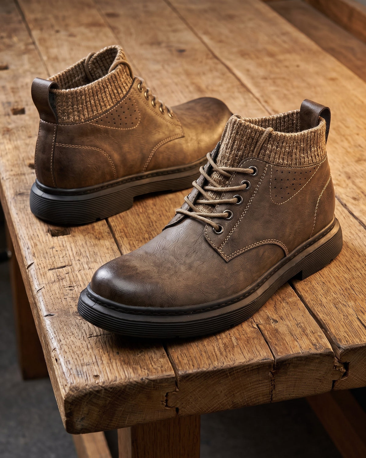 Silvano Leather Chukka Boot