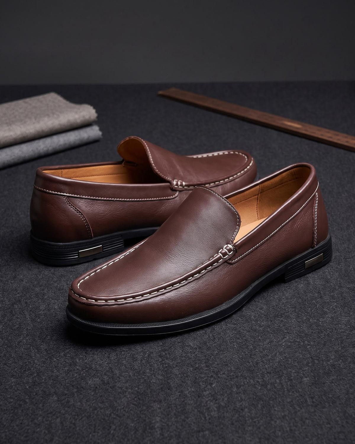 Raffaele Leather Loafer