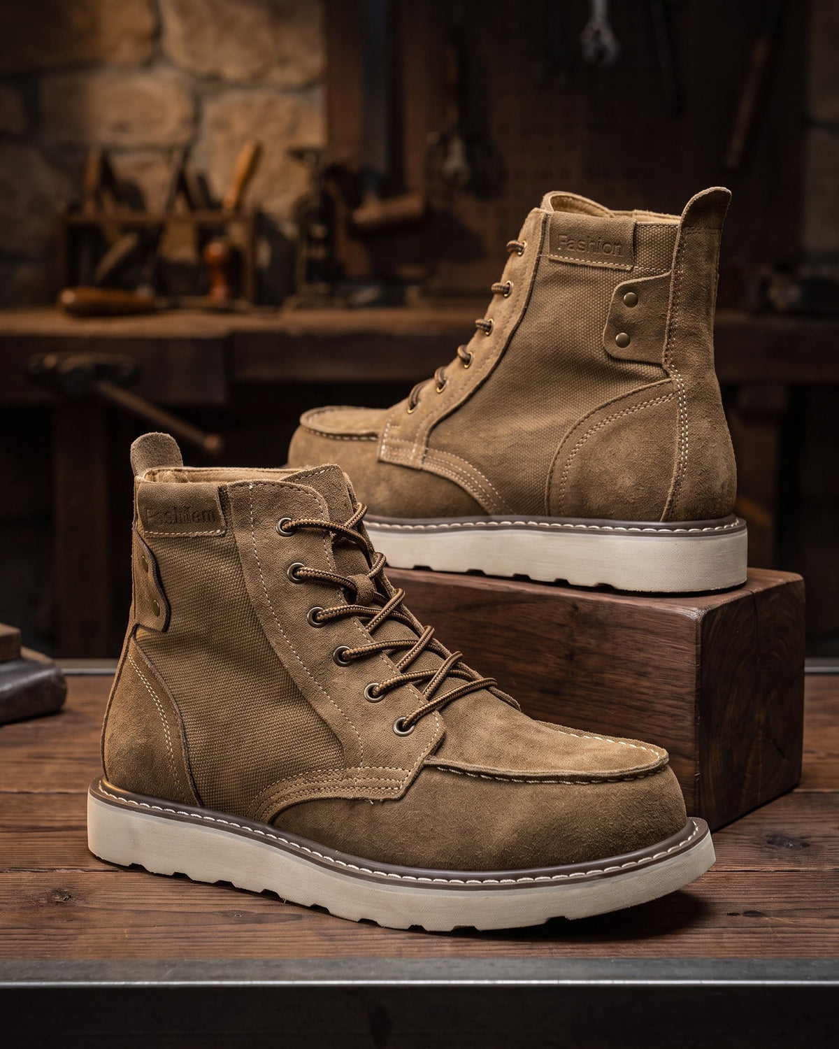 Lorenzo Suede-Effect Boot