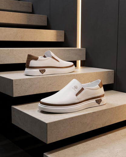 Ludovico Leather Slip-On
