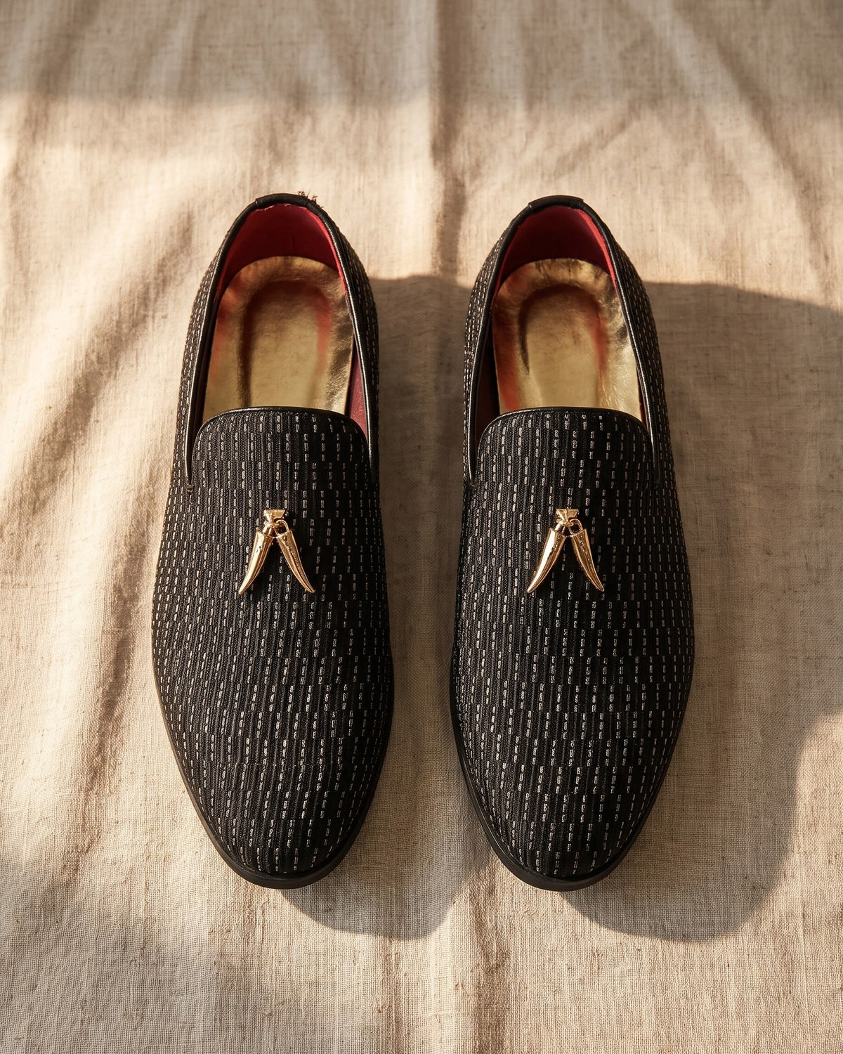 Santos Woven Tassel Loafer
