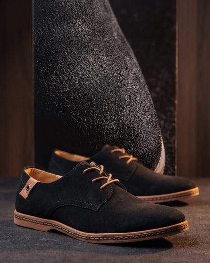 Serafino Suede-Effect Derby
