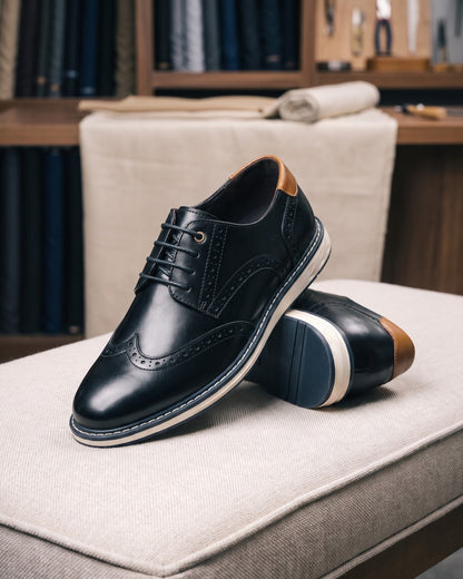 Xavier Leather Brogue
