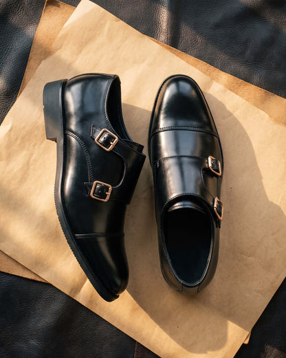Severino Leather Monk Strap