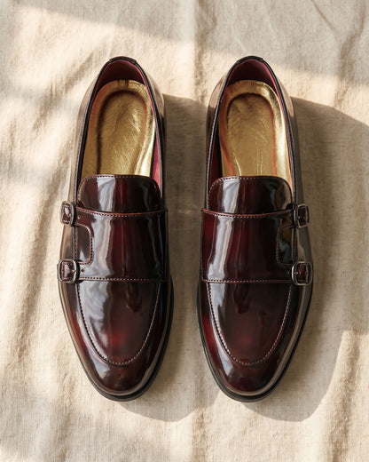 Piero Leather Monk Strap