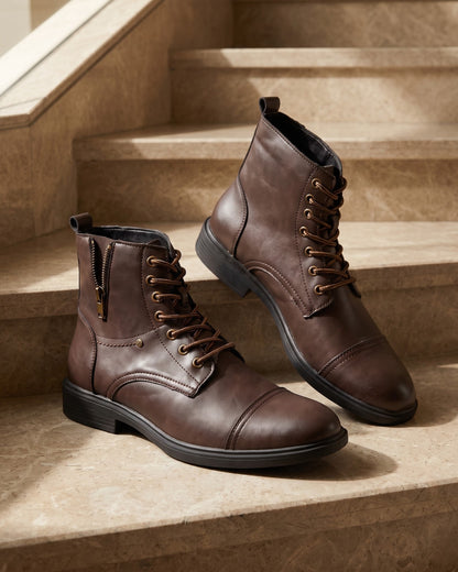 Octavio Leather-Look Boot