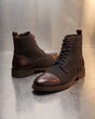 Vittorio Leather-Wool Cap-Toe Boot