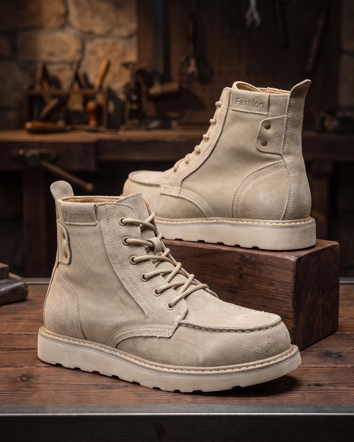 Lorenzo Suede-Effect Boot
