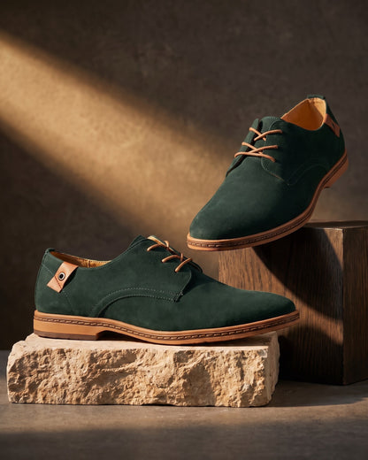 Serafino Suede-Effect Derby