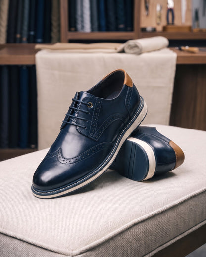 Xavier Leather Brogue