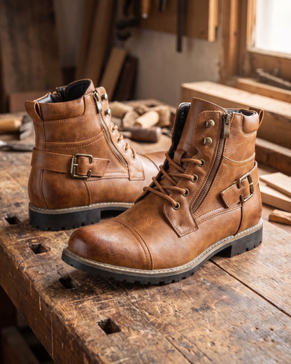 Elios Leather Boot