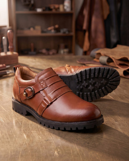 Fernando Leather Monk Strap