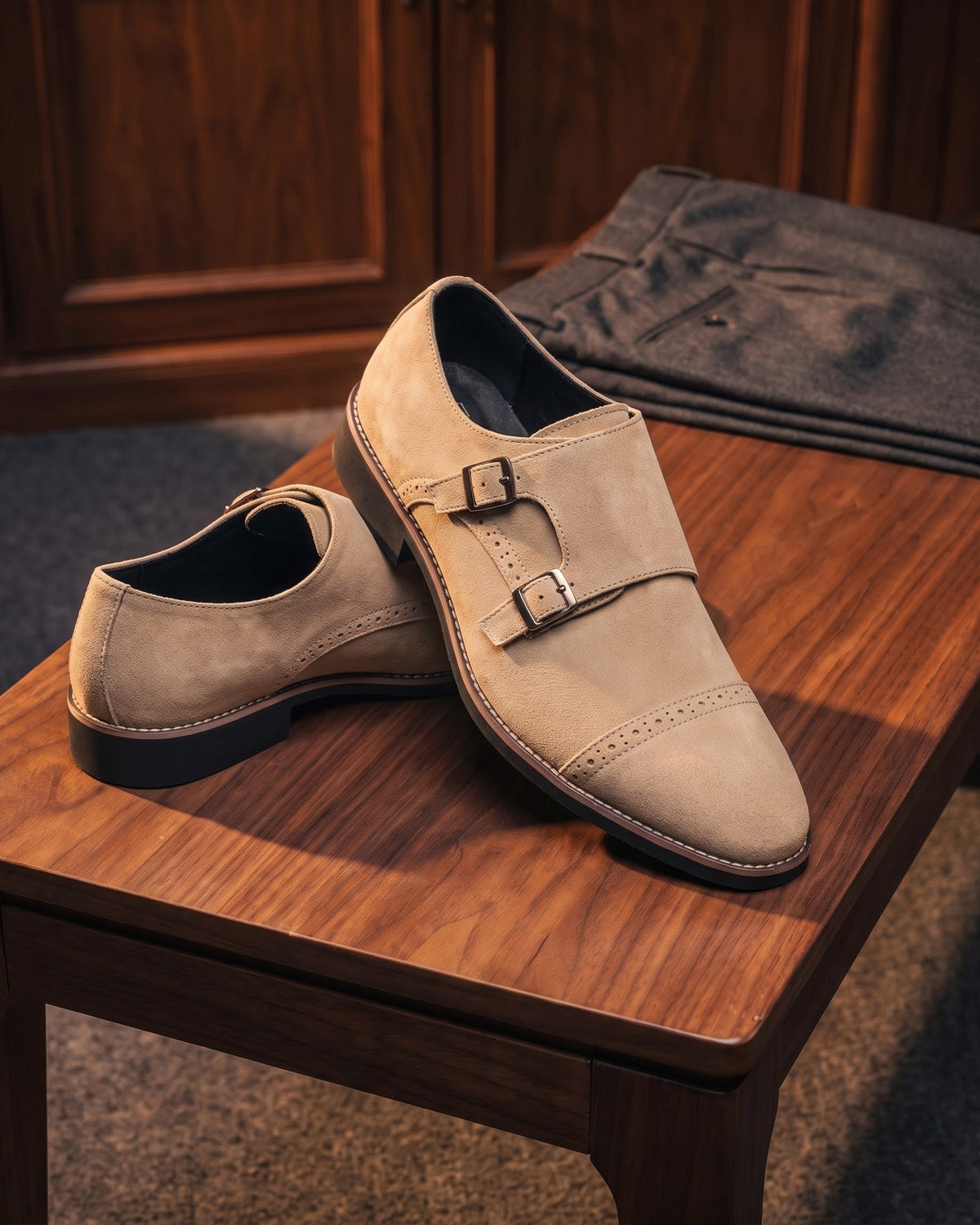 Julian Leather Monk Strap