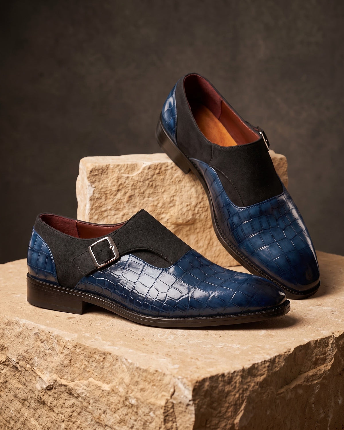 Pablo Leather Monk Strap