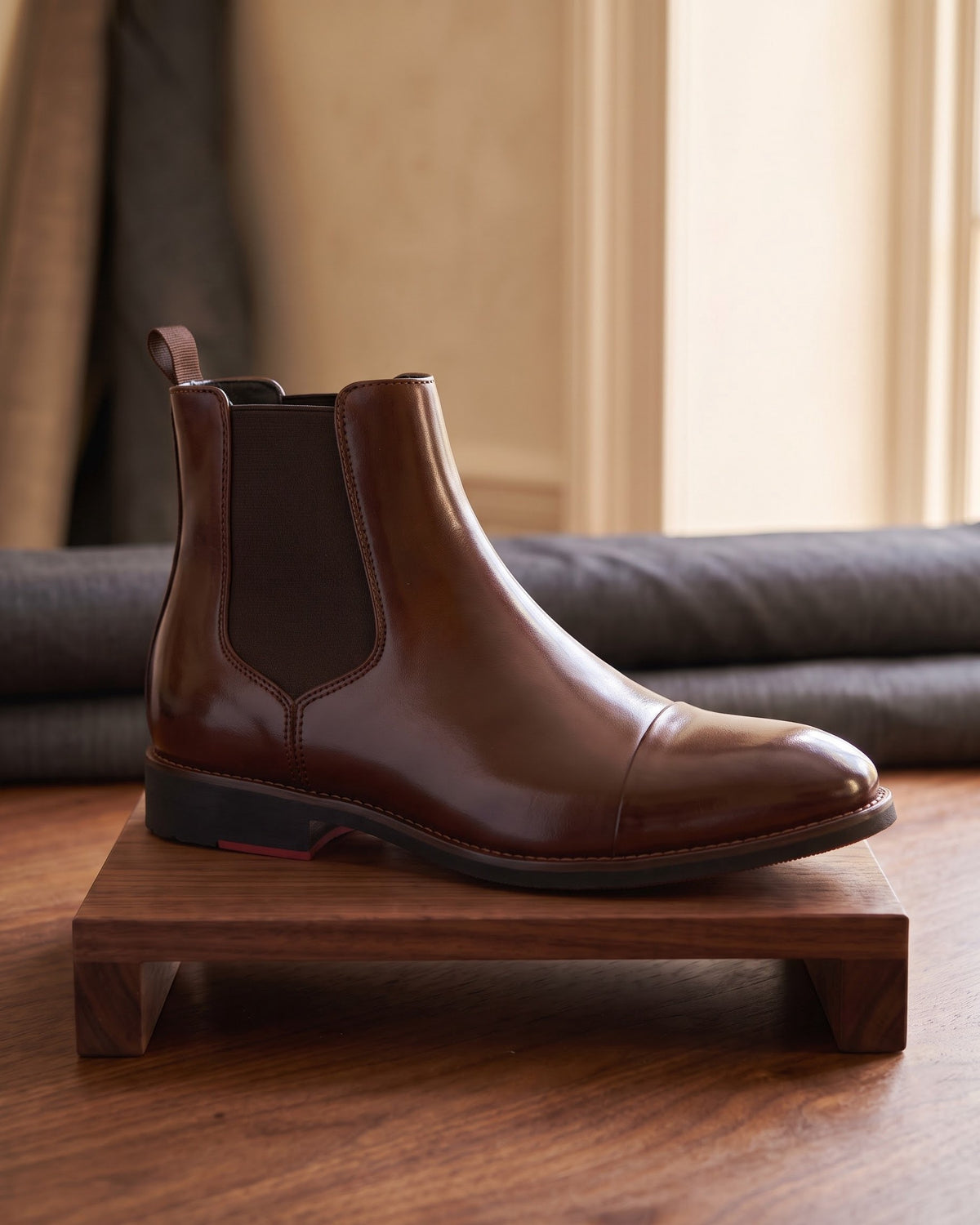 Silvio Leather Chelsea Boot