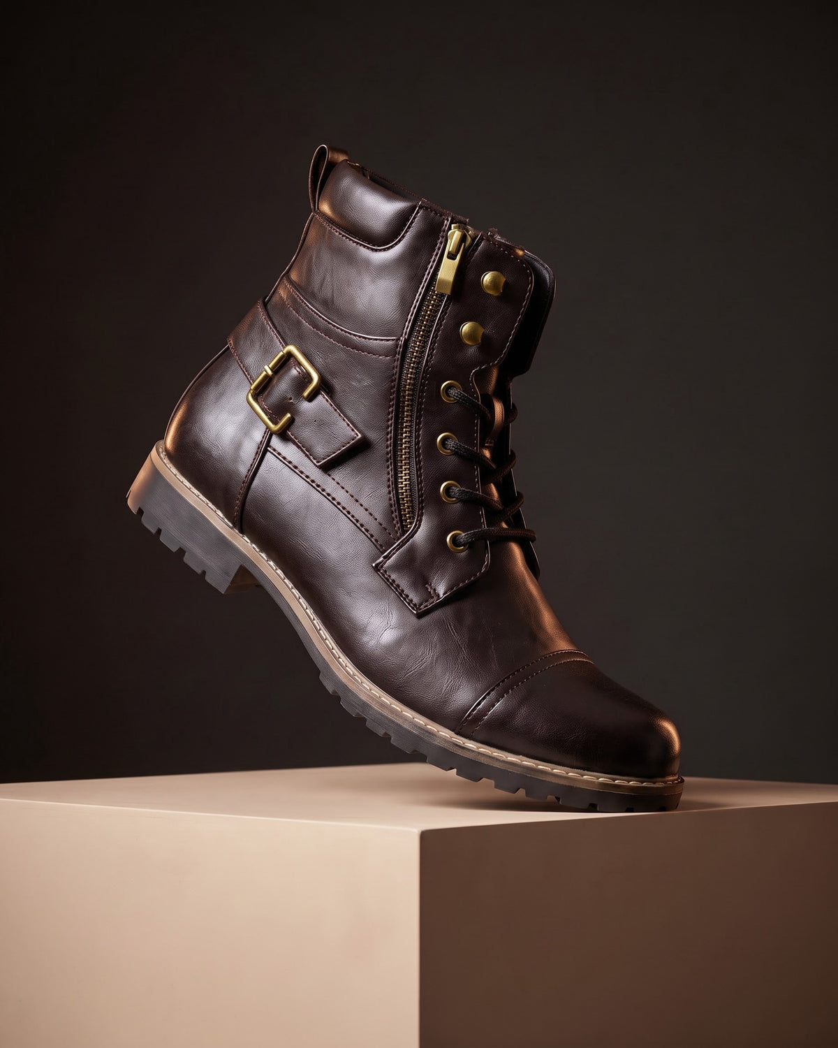 Elios Leather Boot