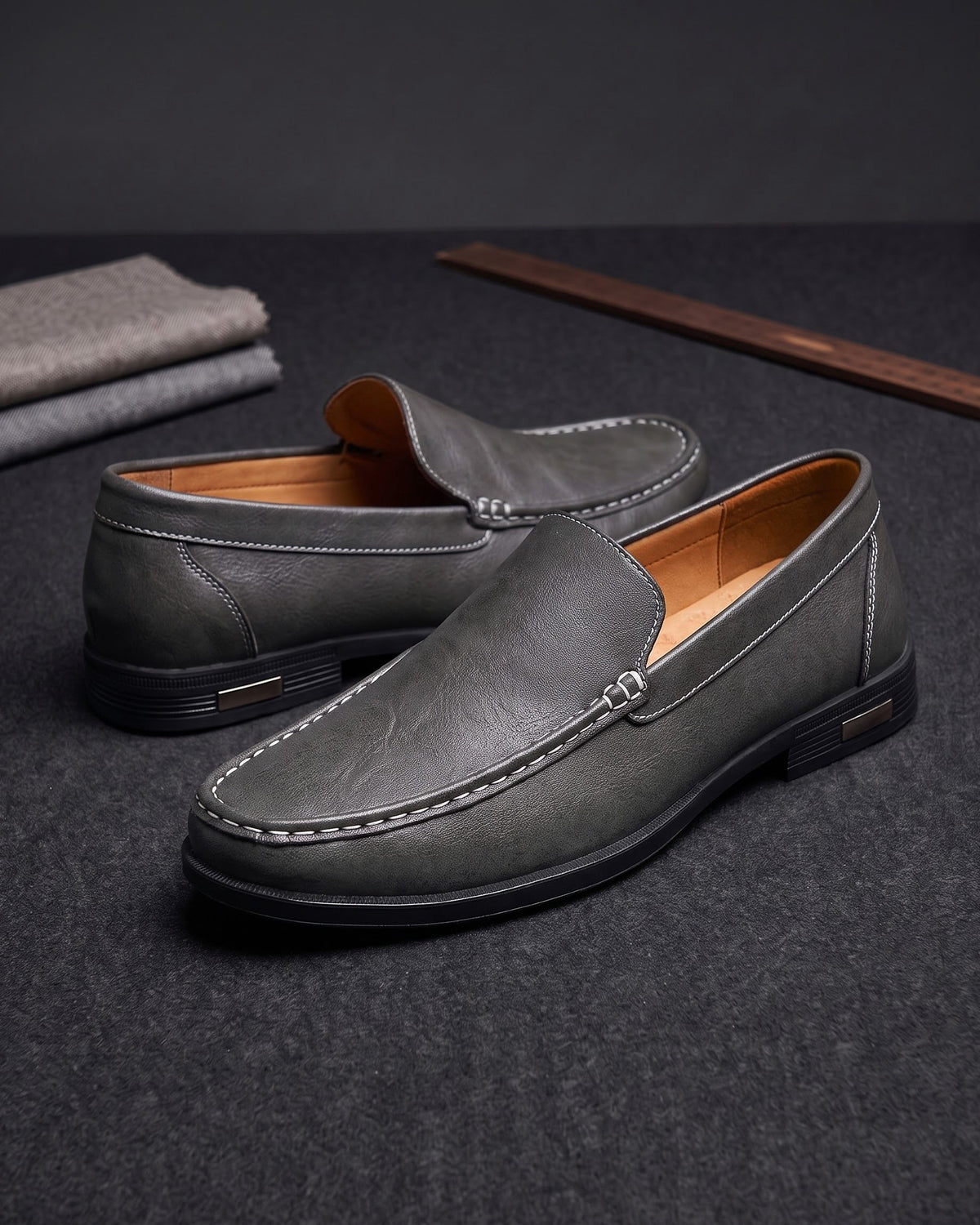 Raffaele Leather Loafer