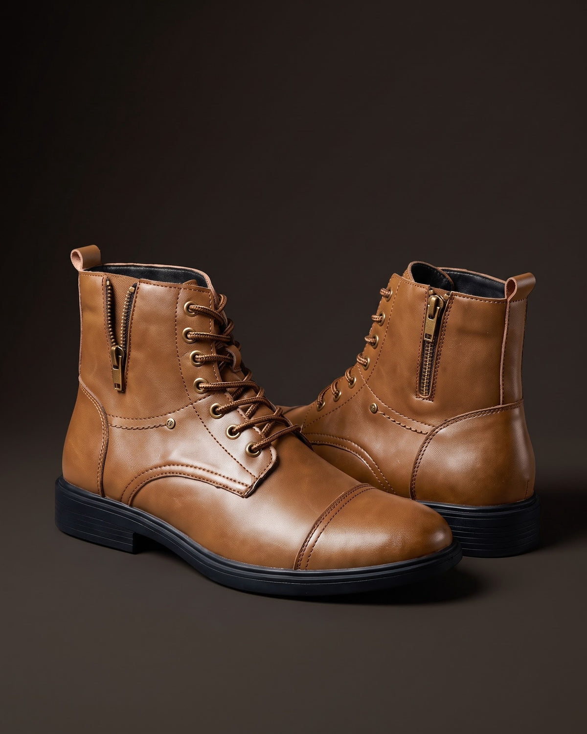 Octavio Leather-Look Boot