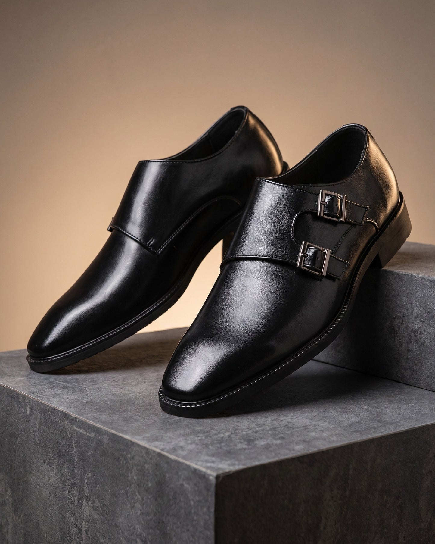 Santos Leather Monk Strap