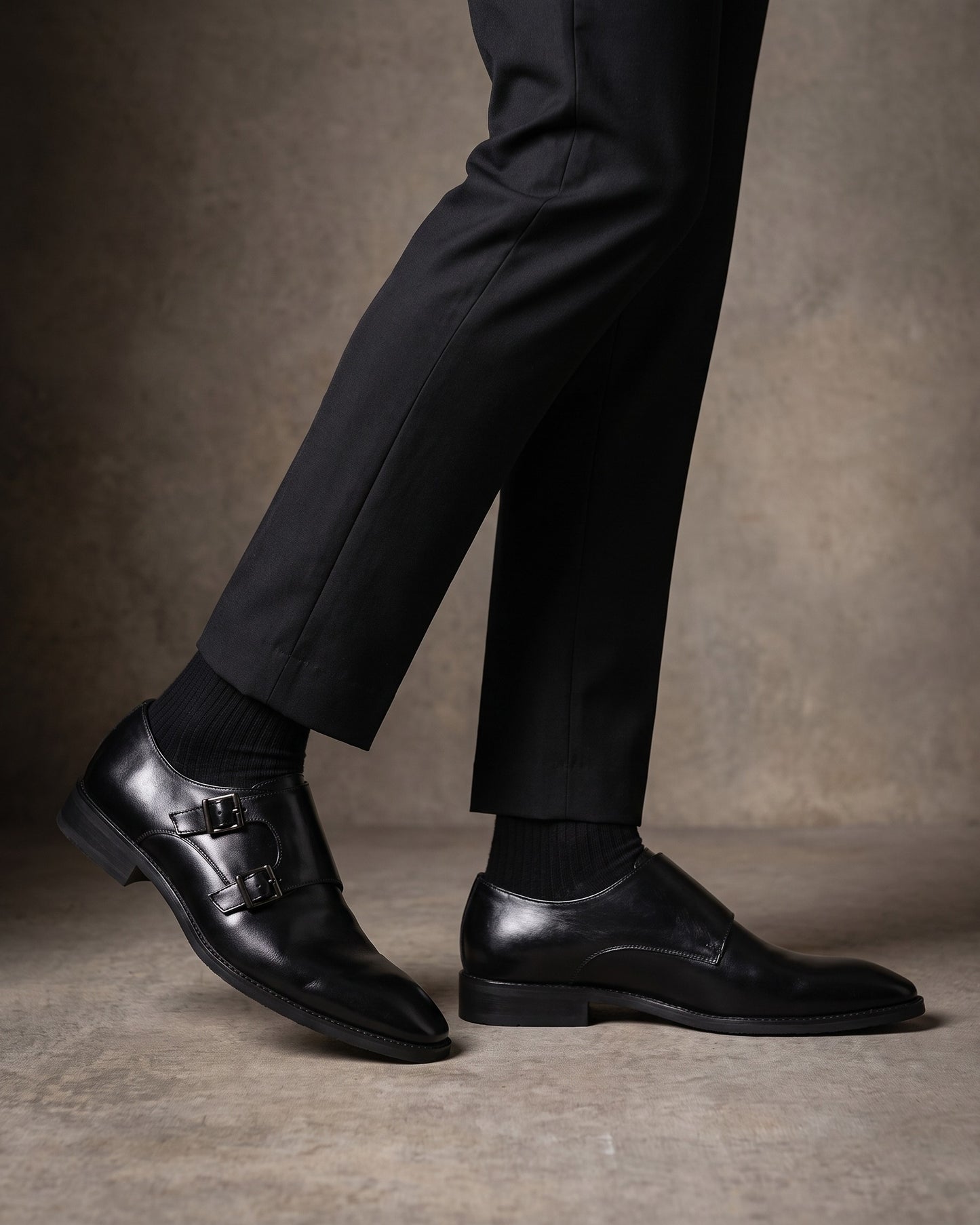 Santos Leather Monk Strap