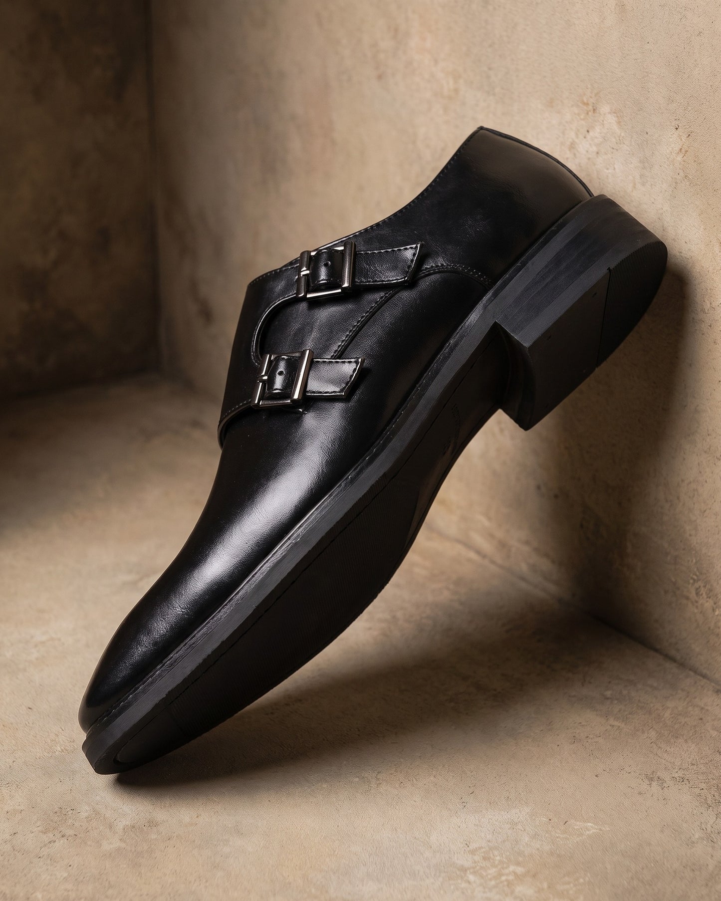 Santos Leather Monk Strap