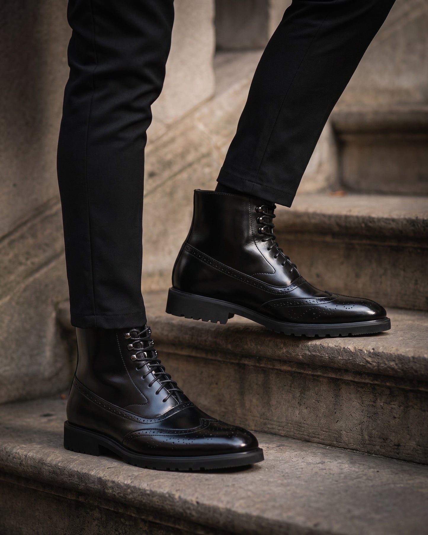 Giovanni Leather Wingtip Boot