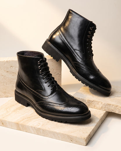 Giovanni Leather Wingtip Boot