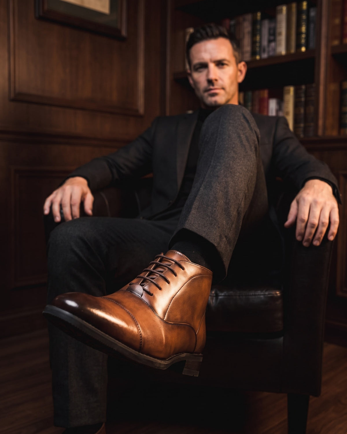 Reynaldo Leather Chukka Boot