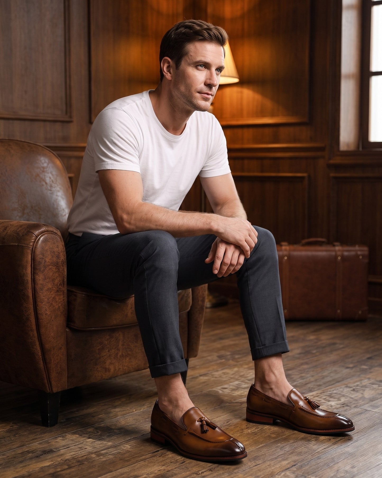 Bernardo Leather Loafer