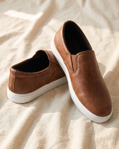 Manuel Leather Slip-On
