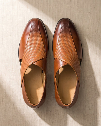 Cesare Leather Slip-On