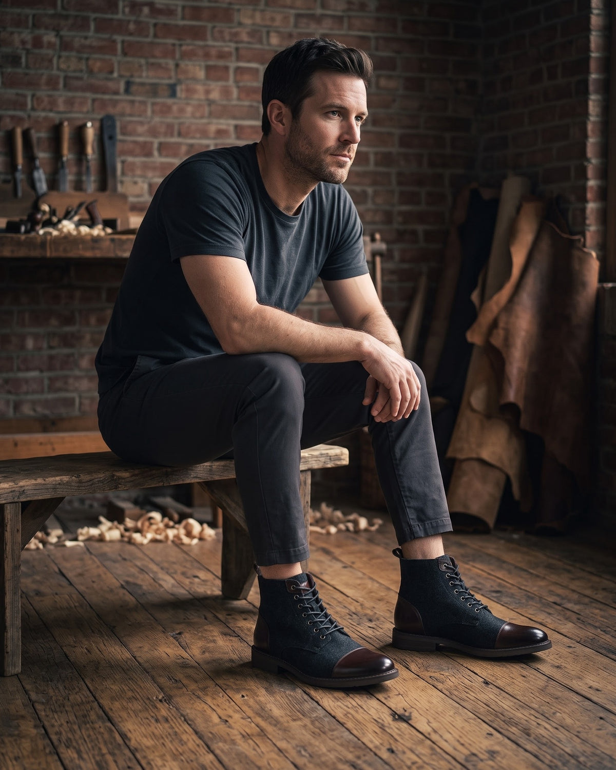 Joao Leather Boot