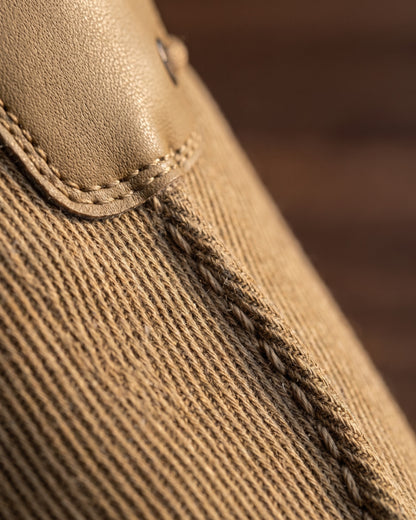 Renzo Canvas Moccasin