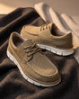 Renzo Canvas Moccasin