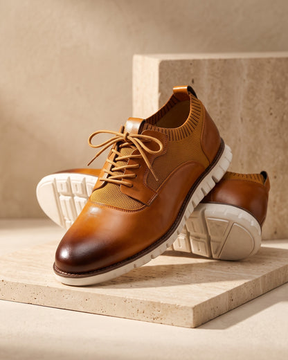 Orazio Leather-Look Derby