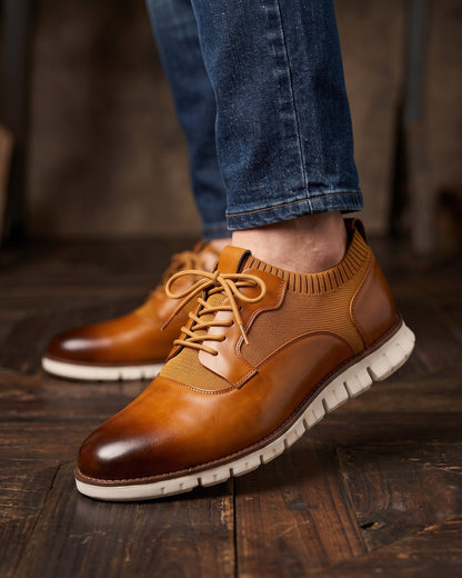 Orazio Leather-Look Derby