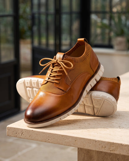 Orazio Leather-Look Derby