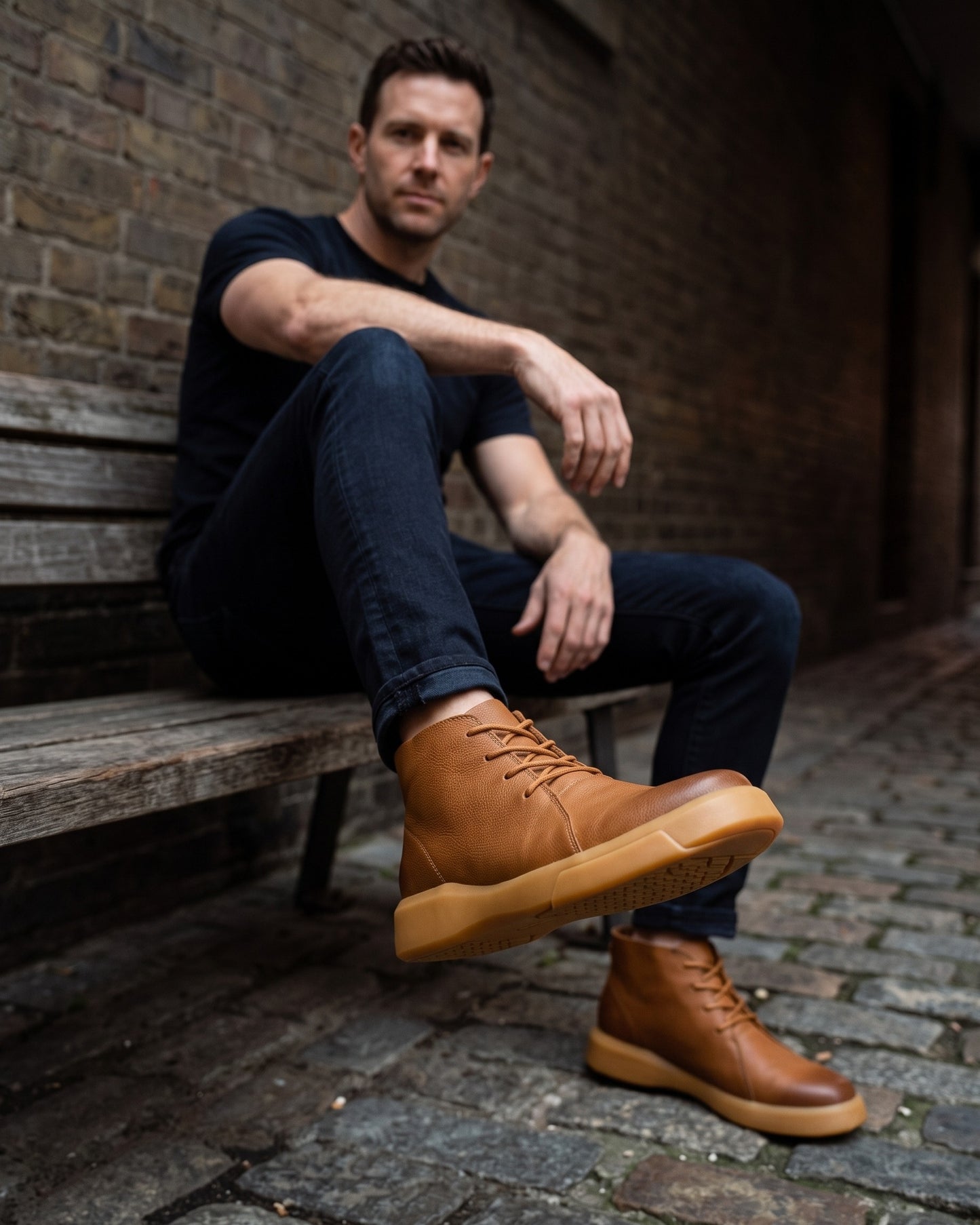 Flavio Leather Chukka Boot