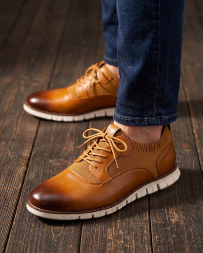 Orazio Leather-Look Derby