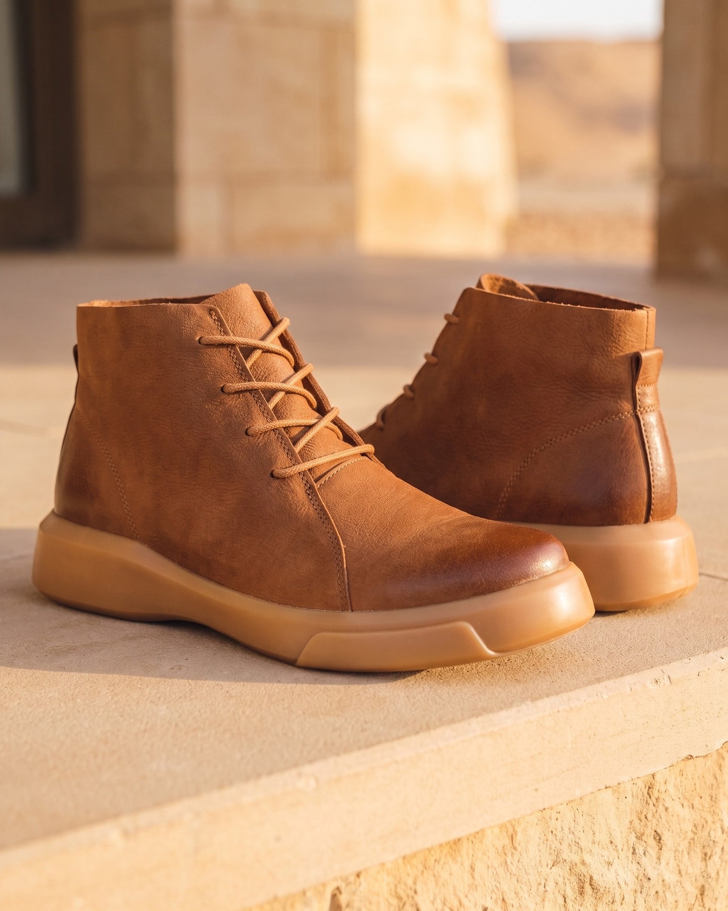 Fabian Leather Chukka Boot