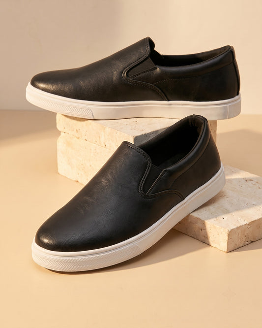 Manuel Leather Slip-On