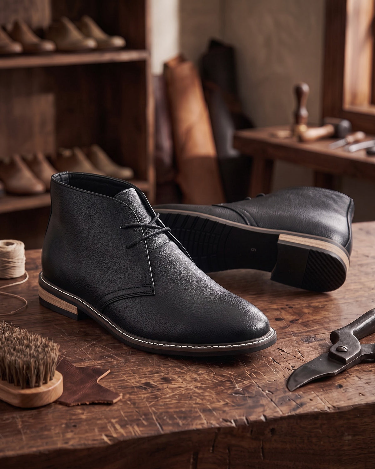 Lino Leather Chukka Boot