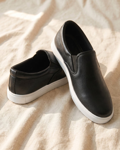 Manuel Leather Slip-On