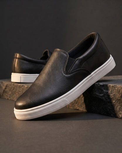 Manuel Leather Slip-On