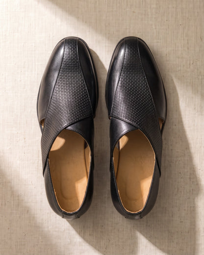 Cesare Leather Slip-On