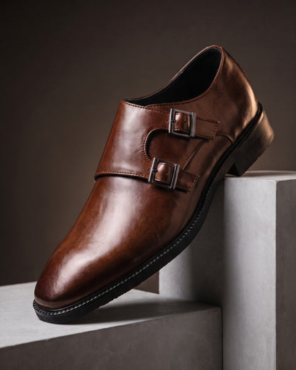 Santos Leather Monk Strap